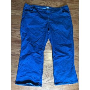 Woman Within Medium Wash Blue Jeans Size 38W Tall